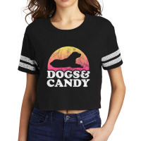 Dogs And Candy Men's Or Women's Dog Scorecard Crop Tee | Artistshot