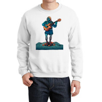 The Coolest Bass Player Merch Crewneck Sweatshirt | Artistshot