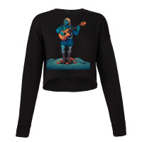 The Coolest Bass Player Merch Cropped Sweater | Artistshot