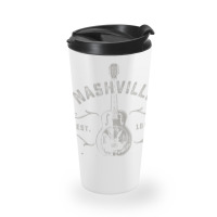 Nashville Music City Usa Vintage Travel Mug | Artistshot