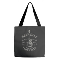 Nashville Music City Usa Vintage Tote Bags | Artistshot