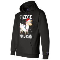 Sheep Fleece Navidad Funny Feliz Sheep Christmas Lights 254 Champion Hoodie | Artistshot