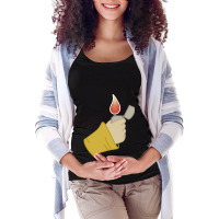 Light Up The Dark Maternity Scoop Neck T-shirt | Artistshot