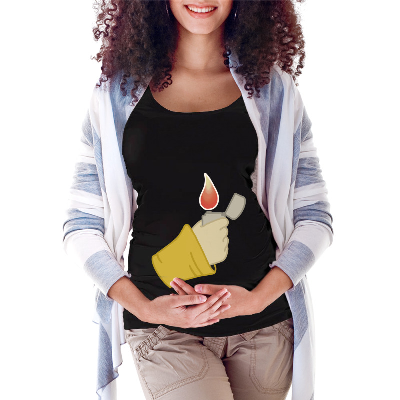 Light Up The Dark Maternity Scoop Neck T-shirt by cm-arts | Artistshot