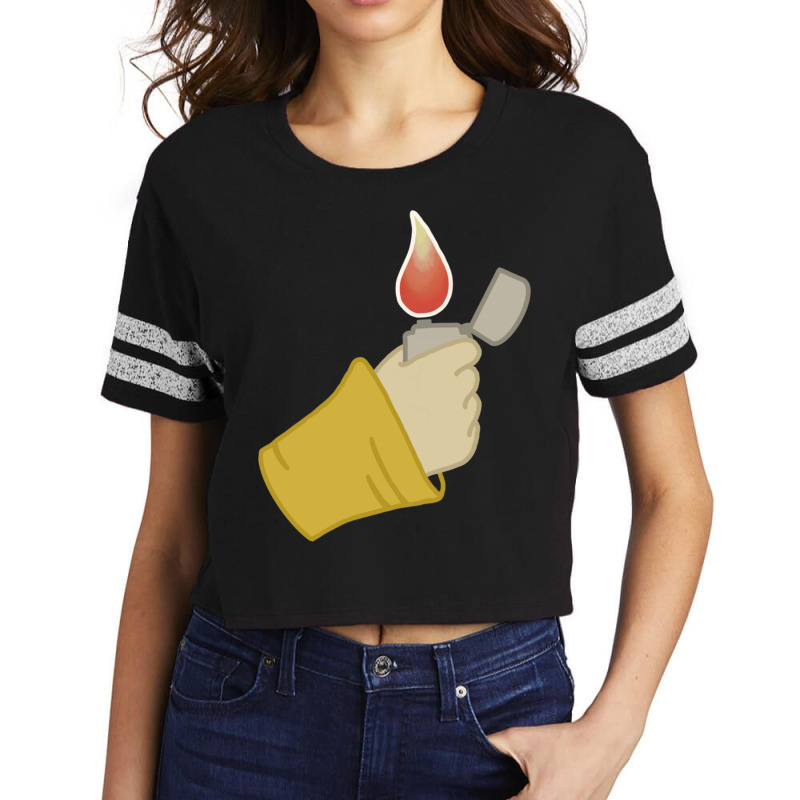 Light Up The Dark Scorecard Crop Tee by cm-arts | Artistshot