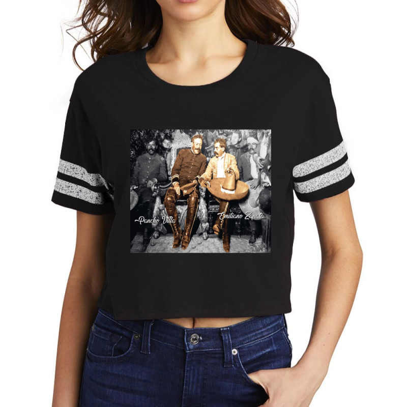 Villa & Zapata Scorecard Crop Tee by cm-arts | Artistshot