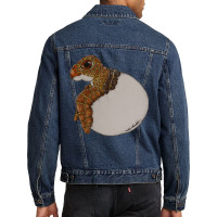 Baby Sea Turtle Hatchling, Baby Sea Turtle, Hatchling, Baby Sea Turtle Men Denim Jacket | Artistshot