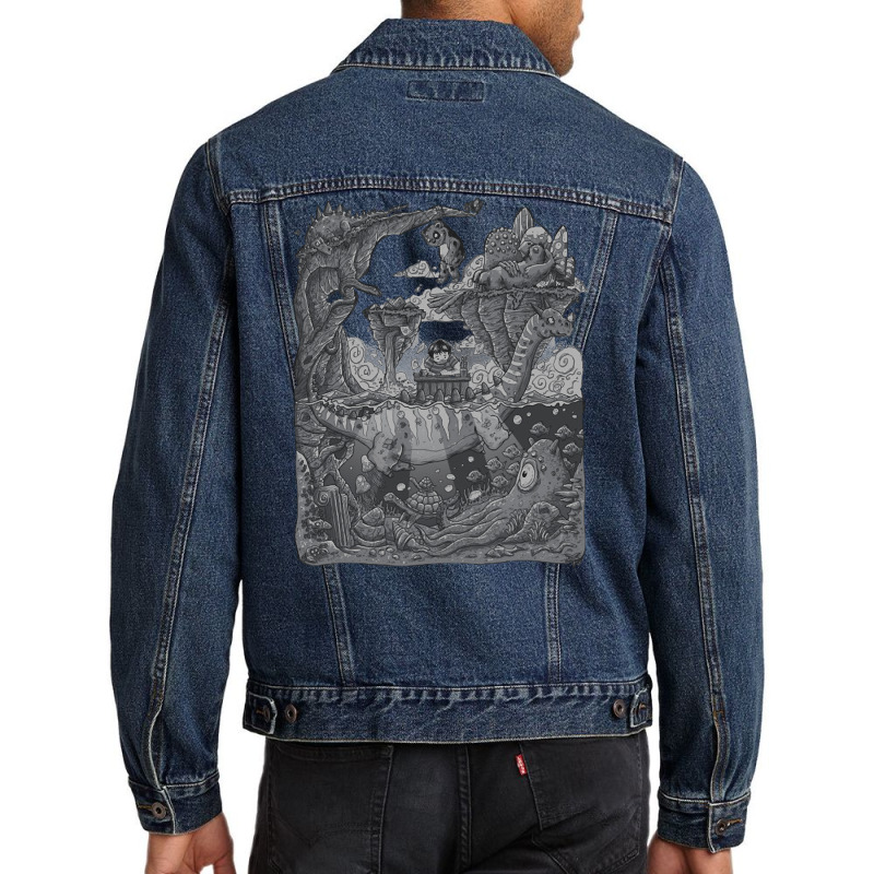 Beauty Of Imagination, Beauty Of Imagination Vintage, Imagination Love Men Denim Jacket by SHOPTTTTR5 | Artistshot