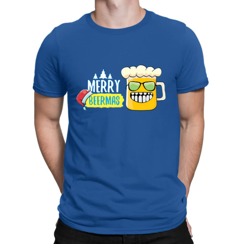 Merry Beermas T-shirt | Artistshot