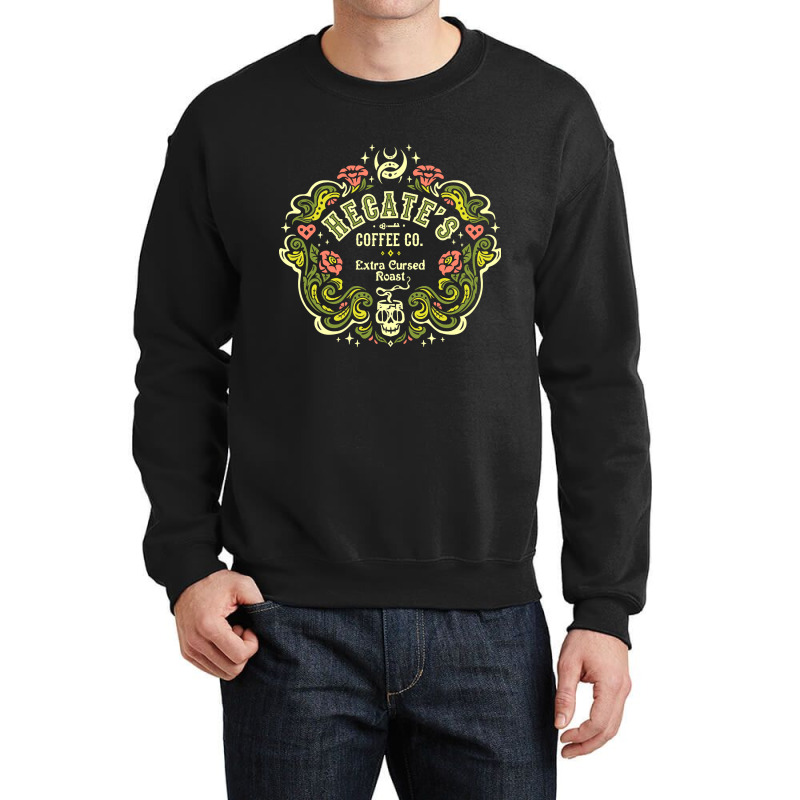 Hecate's Coffee Co, Hecate, Coffee, Hecate's Coffee Co Art, Hecate's C Crewneck Sweatshirt by SHOPTRUI4 | Artistshot