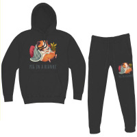 Cozy Guinea Pig In Blanket, Pig In A Blanket, Cozy Guinea Pig, In A Bl Hoodie & Jogger Set | Artistshot