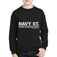 Navy St Youth Sweatshirt | Artistshot