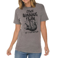 Sloth Running Team Let's Nap Instead For Light Vintage T-shirt | Artistshot