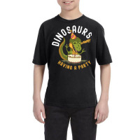 Dinosaurs Having A Party, Cute Dinosaur, Happy Birth Day Dinosaurs, Di Youth Tee | Artistshot