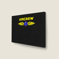 Aircrew Ems Emt Emergency Medical Service Flight Crew Landscape Canvas Print | Artistshot