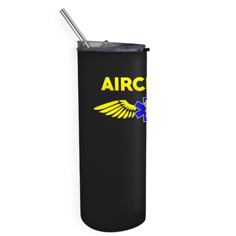 Aircrew Ems Emt Emergency Medical Service Flight Crew Skinny Tumbler | Artistshot