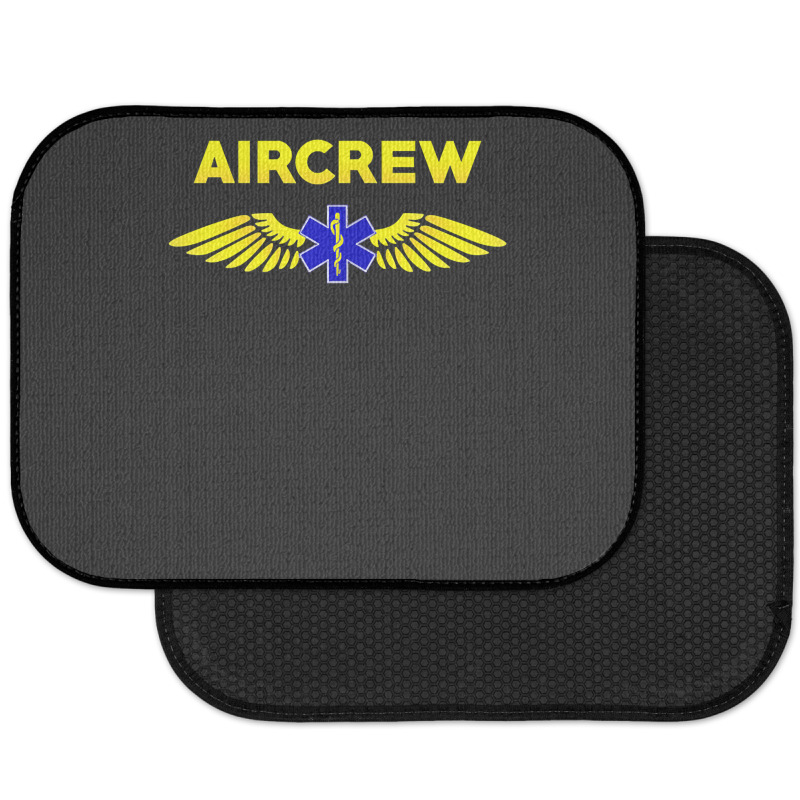 Aircrew Ems Emt Emergency Medical Service Flight Crew Rear Car Mat | Artistshot