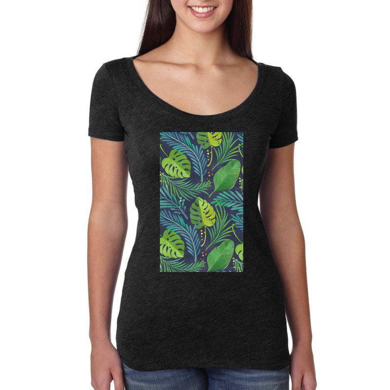 Rain Forest Women's Triblend Scoop T-shirt by Wedgekgb | Artistshot