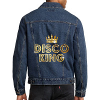 Disco King, Funky Vintage 70s 80s For Dance Parties Men Denim Jacket | Artistshot