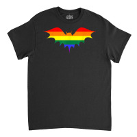 Mens Gay Pride Vampire Sex Slang Halloween Bat Lgbtq Flag Humor T Shir Classic T-shirt | Artistshot