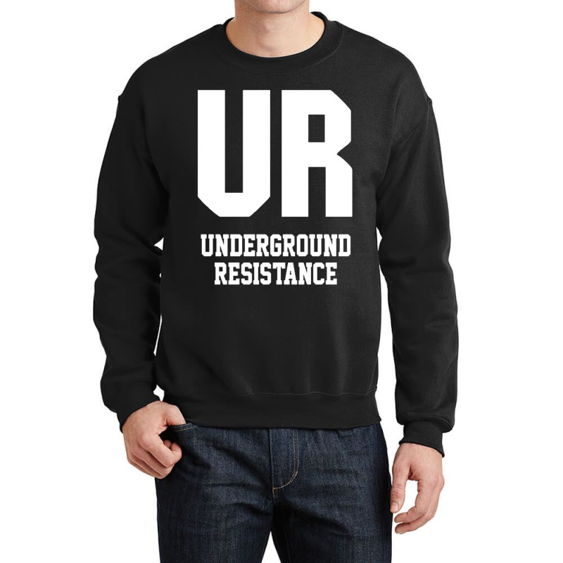 Underground Resistence Crewneck Sweatshirt by cm-arts | Artistshot