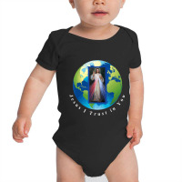 Divine Mercy World Jesus I Trust In You-qhtck Baby Bodysuit | Artistshot