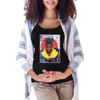 Frances Tiafoe Maternity Scoop Neck T-shirt | Artistshot