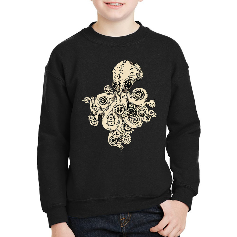 Steampunk Animal Octopus Steampunk Octopus Animal Lover Youth Sweatshirt | Artistshot