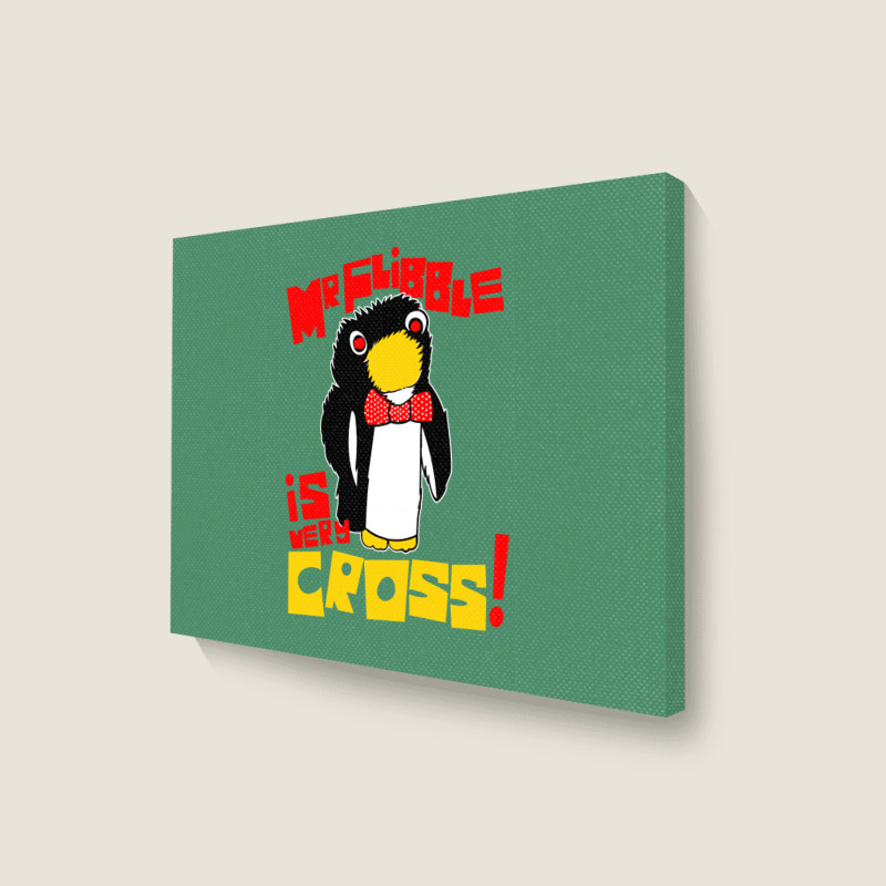 Mr Flibble Is Very Cross Landscape Canvas Print | Artistshot