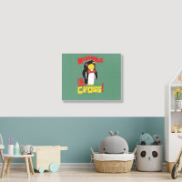 Mr Flibble Is Very Cross Landscape Canvas Print | Artistshot