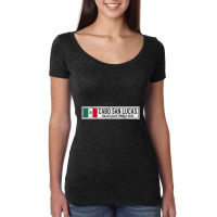 Cabo San Lucas Baja California Sur Women's Triblend Scoop T-shirt | Artistshot