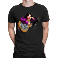 Buffy Sainte Marie - An Illustration By Paul Cemmick T-shirt | Artistshot