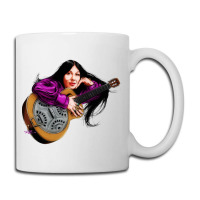 Buffy Sainte Marie - An Illustration By Paul Cemmick Coffee Mug | Artistshot