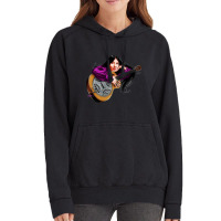 Buffy Sainte Marie - An Illustration By Paul Cemmick Vintage Hoodie | Artistshot