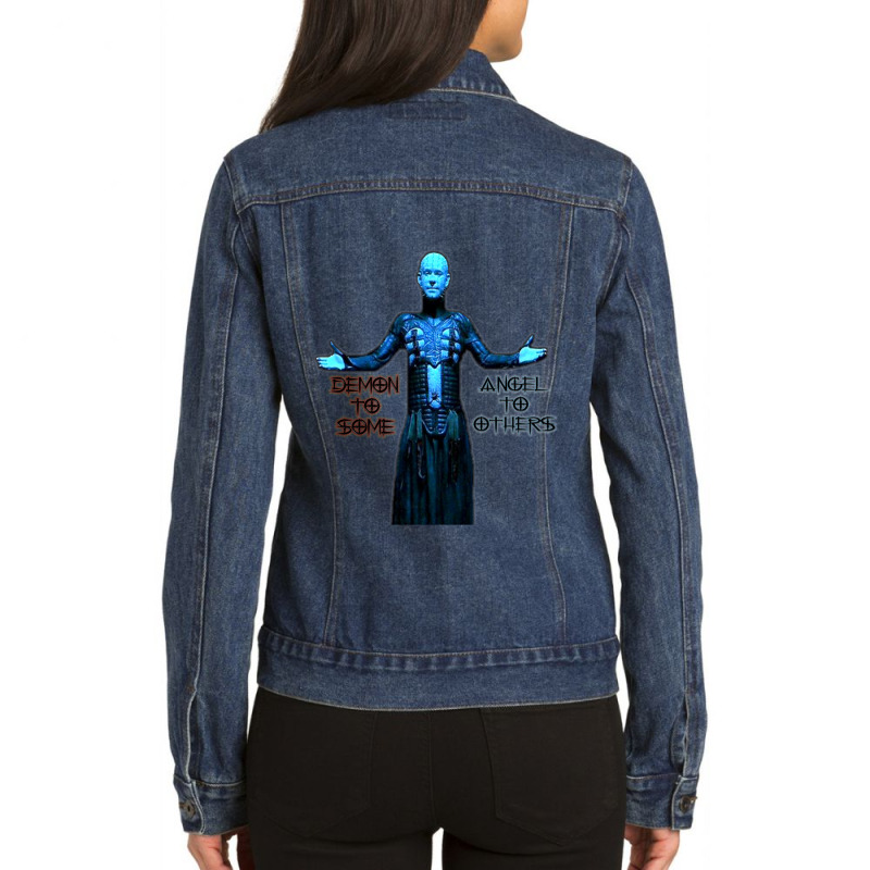 Pinhead The Cenobite Ladies Denim Jacket by cm-arts | Artistshot