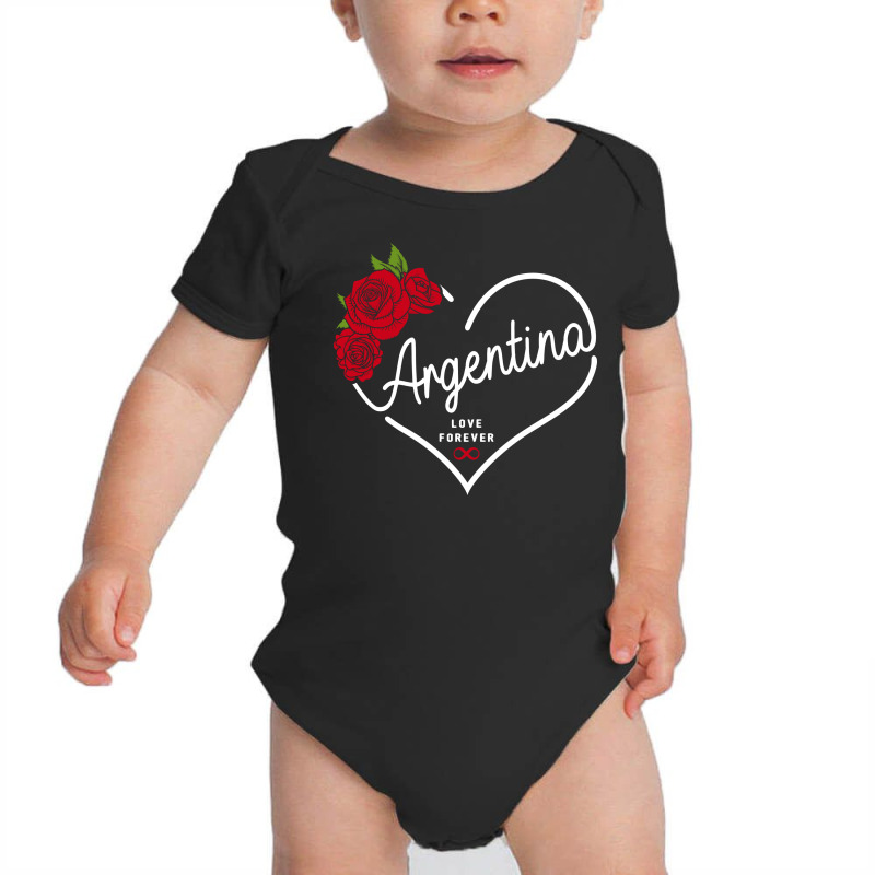 Argentina Love Forever Baby Bodysuit by honeysuckle | Artistshot