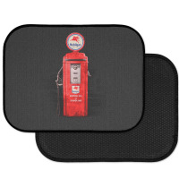 Vintage Gas Pump Station Mobil Rear Car Mat | Artistshot