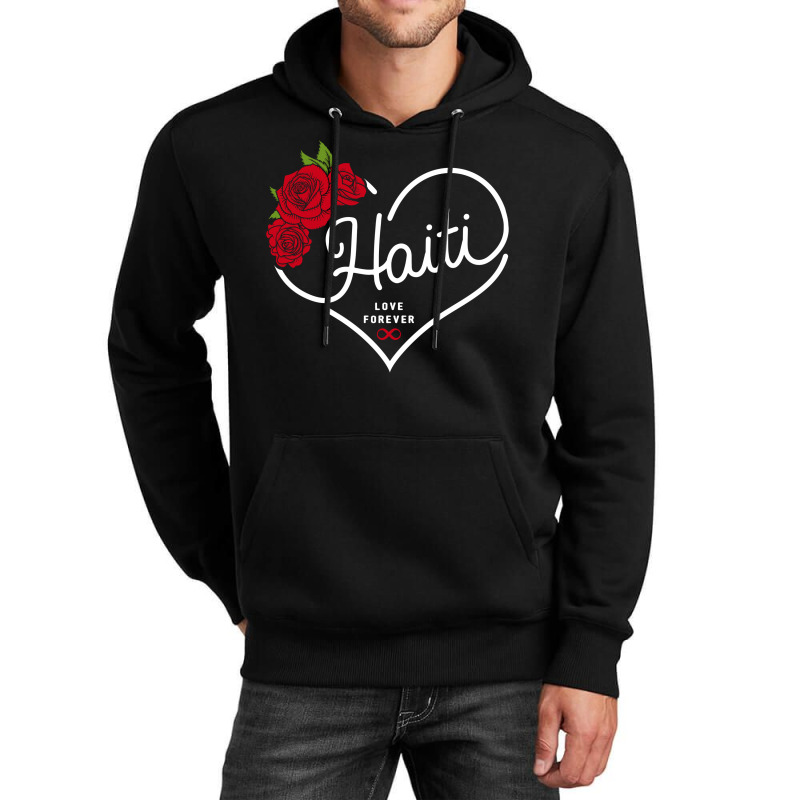 Haiti Love Forever Unisex Hoodie by honeysuckle | Artistshot