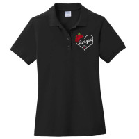 Paraguay Love Forever Ladies Polo Shirt | Artistshot