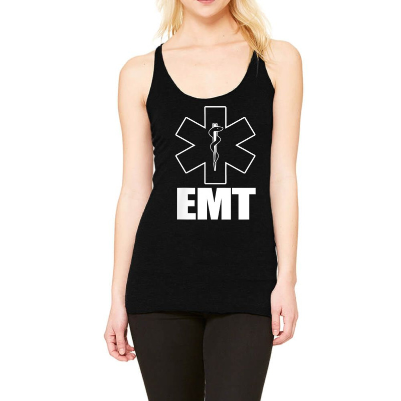 Emt Uniform Emergency Medical Technician Racerback Tank by OliviaStoica | Artistshot