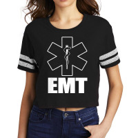 Emt Uniform Emergency Medical Technician Scorecard Crop Tee | Artistshot