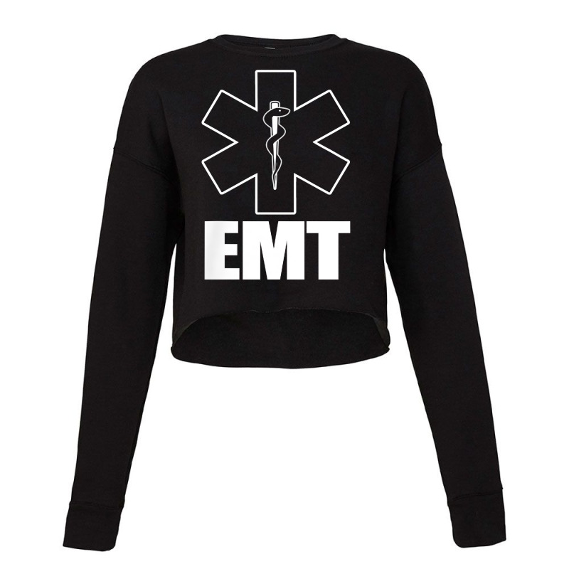 Emt Uniform Emergency Medical Technician Cropped Sweater by OliviaStoica | Artistshot