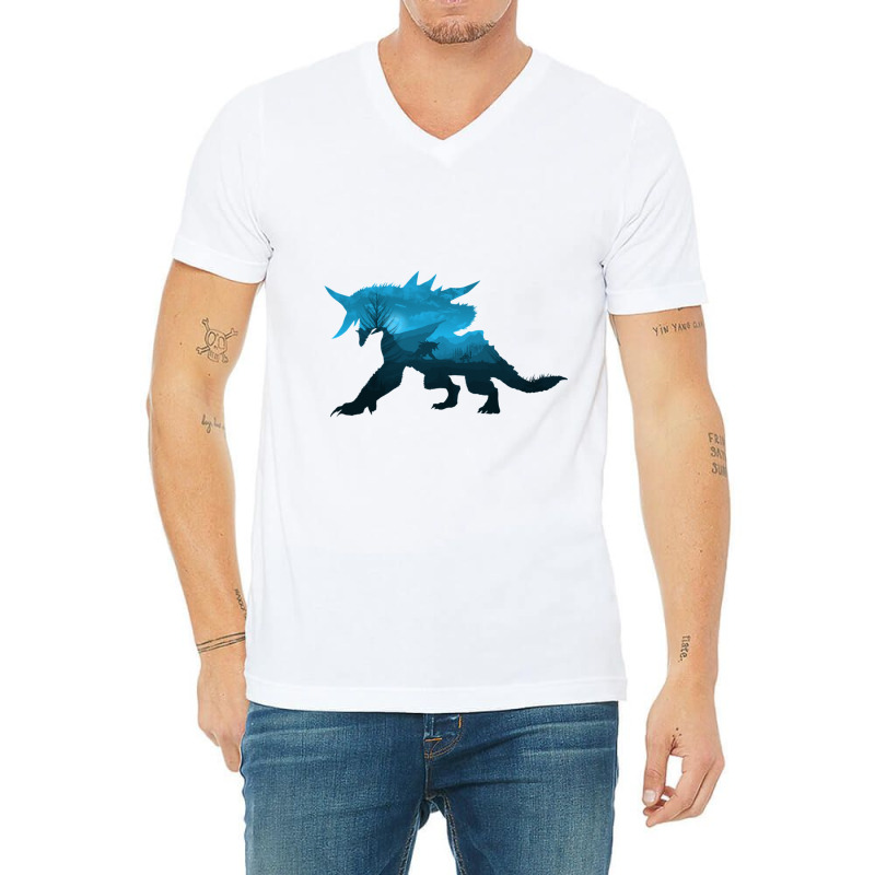 Ark Ice Titan V-neck Tee | Artistshot