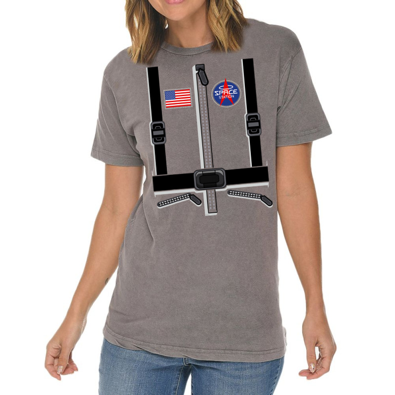 Astronaut Costume For Kids Men Women Space Suit Vintage T-shirt | Artistshot