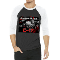 C-17 Globemaster Military Aircraft 3/4 Sleeve Shirt | Artistshot