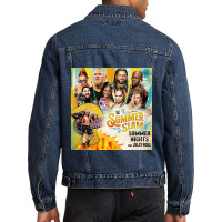 Yellow Poster 2022 Men Denim Jacket | Artistshot