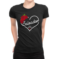 Salvador Love Forever Ladies Fitted T-shirt | Artistshot