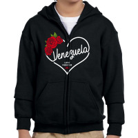 Venezuela Love Forever Youth Zipper Hoodie | Artistshot