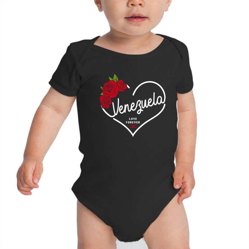 Venezuela Love Forever Baby Bodysuit by honeysuckle | Artistshot