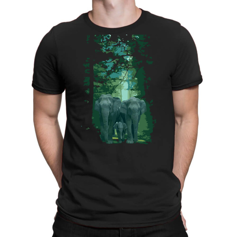 Elephants And Forests, Elephants And Forests Vintage, Elephants Forest T-Shirt by SHOPTRUI4 | Artistshot